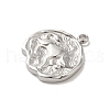 304 Stainless Steel Pendants STAS-B074-08P-04-2