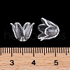 Transparent Acrylic Bead Caps TACR-G050-04B-4