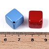 Baking Paint Opaque Acrylic Beads OACR-N142-04-3