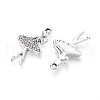 Alloy Rhinestone Pendants PALLOY-T090-54P-2