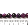Natural Agate(Dyed & Heated) Beads Strands G-H066-B09-03-5