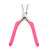 65# Steel Round Nose Pliers with Plastic Handles TOOL-N008-01-1