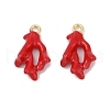 Alloy Enamel Pendants X-FIND-M081-01G-1