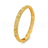 Brass Micro Pave Cubic Zirconia Hinged Bangles for Women BJEW-D313-02G-2
