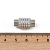 304 Stainless Steel Magnetic Clasps STAS-C127-18C-P-3