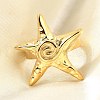 304 Stainless Steel Cuff Rings RJEW-V014-06B-G-1