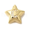 Rack Plating Brass Micro Pave Cubic Zirconia Pendants KK-I722-05G-C-1