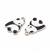 Alloy Enamel Pendants PALLOY-I217-27P-2