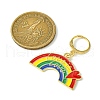 Alloy Enamel Pendant Stitch Markers HJEW-AB00345-3
