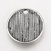 Tibetan Style Alloy Pendants TIBEP-Q078-20AS-RS-5