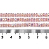 Electroplate Glass Beads Strands GLAA-Q105-03B-4