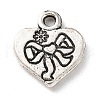 Tibetan Style Alloy Pendants PALLOY-P293-046AS-1