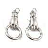 Brass Pendants KK-K250-07P-1
