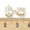PVD Vacuum Plating 304 Stainless Steel Pendants Cubic Zirconia Pendants STAS-L278-009G-B01-3