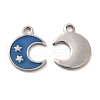 304 Stainless Steel Enamel Pendants STAS-M308-17P-03-1