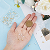 HOBBIESAY 60Pcs 6 Styles Brass Connector Charms KK-HY0001-94-3