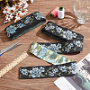 7M Ethnic Style Embroidery Polyester Ribbons OCOR-WH0093-16-5