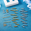  Jewelry Iron Slide On End Clasp Tubes FIND-PJ0001-01-14