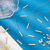 BENECREAT 12Pcs 304 Stainless Steel Pendants STAS-BC0003-78G-5