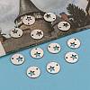 Non-Tarnish 304 Stainless Steel Charms X-STAS-R063-03-6
