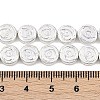 Electroplated Synthetic Non-magnetic Hematite Beads Strands G-C156-07S-4