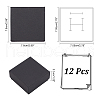 Square Cardboard Jewelry Boxes CBOX-WH0005-01A-2