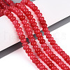 Dyed Natural White Jade Beads Strands G-T139-59A-05-1