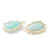 Natural Amazonite Pendants G-B009-02G-D-2