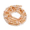 Natural Citrine Bead Strands X-G-P466-01E-3