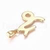 304 Stainless Steel Pendants STAS-L210-06I-G-2