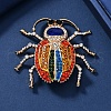 Beatles Alloy Rhinestone Brooches for Backpack Clothes PW-WGB4875-01-1