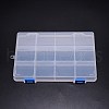 Rectangle PP Plastic Bead Storage Container CON-WH0080-79-2
