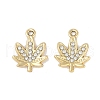 Alloy Rhinestone Pendants FIND-M018-24A-G-1