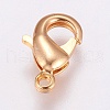 Brass Lobster Claw Clasps KK-G318-03G-2