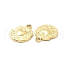 201 Stainless Steel Pendants STAS-G273-01G-2