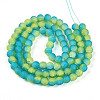 Crackle Glass Beads Strands GLAA-N009-10mm-10-2
