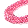 Transparent Glass Beads Strands GLAA-H021-03-02-5