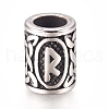 304 Stainless Steel European Beads OPDL-G010-06AS-02R-1