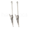 Tibetan Style Alloy Big Pendants FIND-G078-33C-AS-1