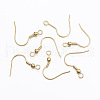 304 Stainless Steel Earring Hooks X1-STAS-L187-03G-1