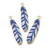 Alloy Enamel Pendants FIND-G078-34G-02-1