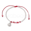7Pcs Glass Seed Beads Braided Bracelets BJEW-MZ00176-6