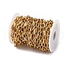 304 Stainless Steel Textured Cable Chains STAS-P386-10G-3