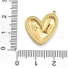 304 Stainless Steel Rhinestone Pendants STAS-R155-035L-G-3