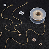 Unicraftale 1Roll 304 Stainless Steel Cable Chains CHS-UN0001-28-2