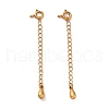 925 Sterling Silver Chain Extenders STER-D036-39AG-1