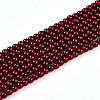 Baking Painted Pearlized Glass Pearl Bead Strands HY-N002-2mm-A13-2