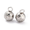 Tarnish Resistant 304 Stainless Steel Charms X-STAS-O147-03B-P-2