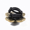 Alloy Shoe Buckle Clips FIND-WH0111-33-2