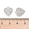 Non-Tarnish 316 Stainless Steel Charms STAS-C096-12D-P-3